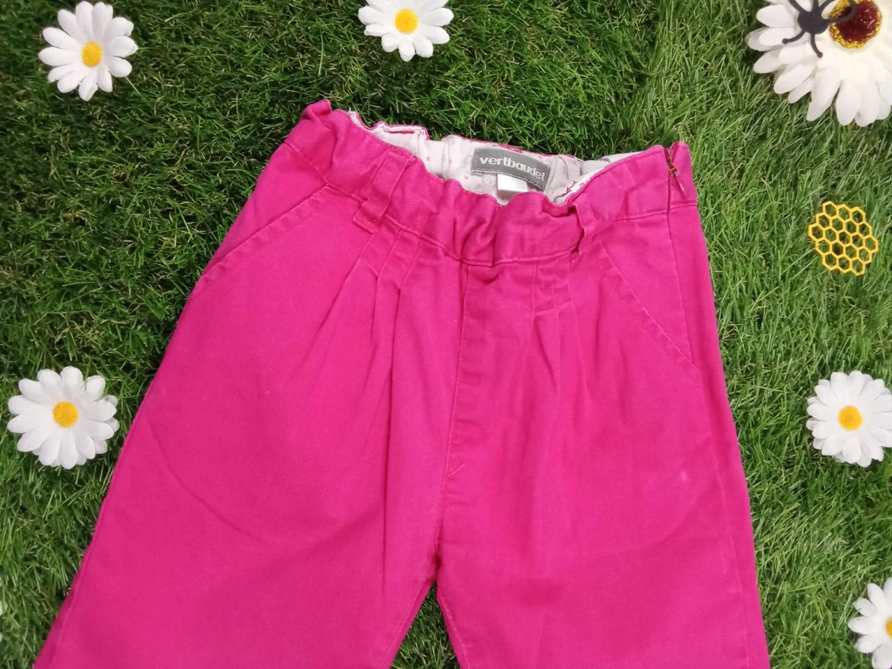 Mooie fuchsia broek Vert Baudet 3 jaar – photo 3